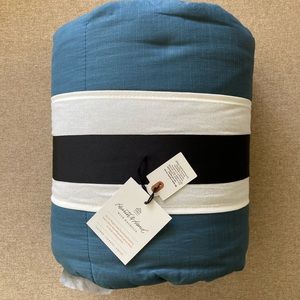 Twin Solid Quilt Navy Hearth and Hand SHIPS FREE
